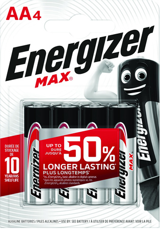 Baterie Energizer Max AA LR6 1.5V (4)