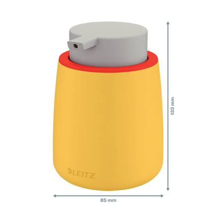 Dozownik do płynu Leitz Cosy 300ml żółty
