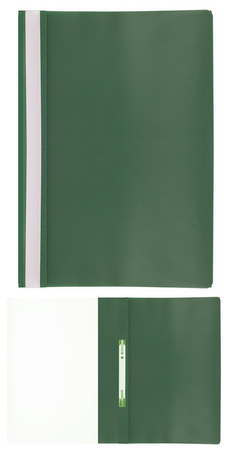Skoroszyt OFFICE PRODUCTS, 120/180 mic, PP, zielony