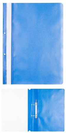 Skoroszyt OFFICE PRODUCTS, PP, A4, 2 otwory, 100/170mikr., wpinany, fioletowy