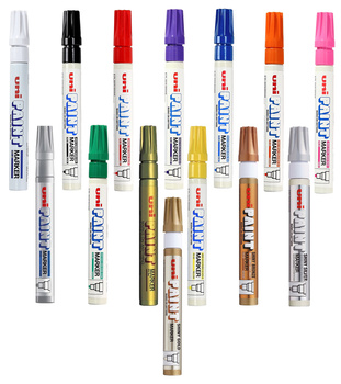 Marker olejowy Uni Paint PX-20 błyszczący srebrny