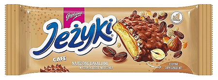 CIASTKA GOPLANA JEŻYKI 140g KAWOWE