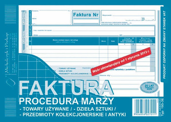 FAKTURA PROCEDURA MARŻY A5 (O+1K)