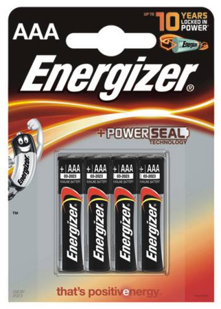 Baterie Energizer Alkaline Power AAA LR3 1.5V (4)