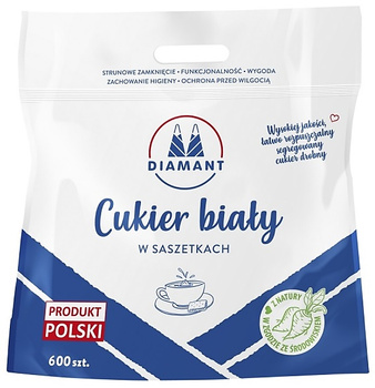 Cukier biały Diamant 5g x600 saszetek