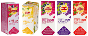 Herbata Lipton Refresh Forest Fruits (25)