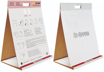 Flipchart blok Bi-Office 50x58.5cm samoprzylepny gładki