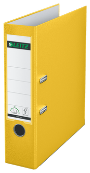 SEGREGATOR LEITZ 180° A4/80mm ŻÓŁTY