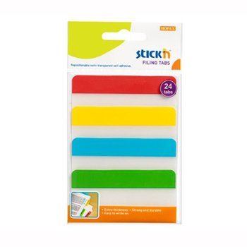 ZAKŁADKI STICK'N 38*76mm 4 KOLORY (4*6)