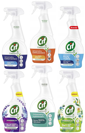 Spray Cif Cleanboost 500ml Odtłuszczacz
