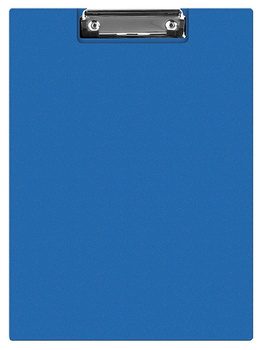 Teczka z klipem Donau A4 niebieska