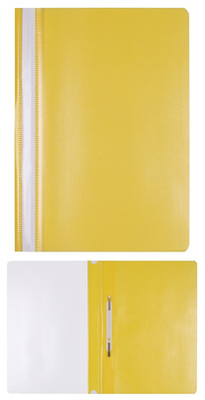 Skoroszyt Office Products A4 PP żółty (25)