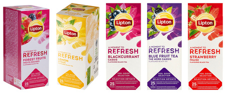 Herbata Lipton Refresh Blackcurrant (25)