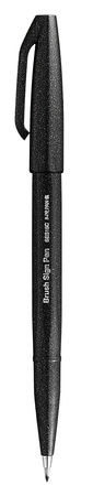 Pisak pędzelkowy Pentel Brush Sign Pen SES15C jasnofioletowy