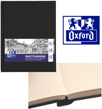 Szkicownik Oxford Sketchbook A4/96k czarny