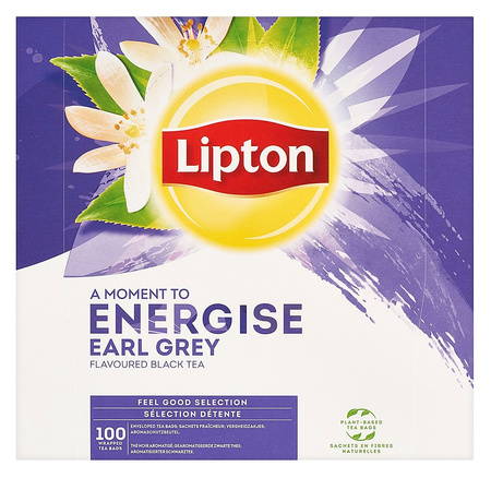 Herbata Lipton Energise Earl Grey (100)