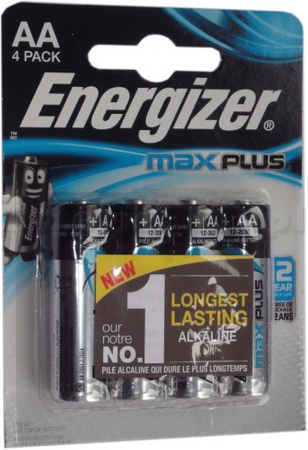 Baterie Energizer Max Plus AA LR6 1.5V (4)