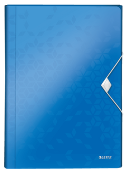 TECZKA LEITZ WOW 6 PRZEGRÓDEK NIEBIESKA