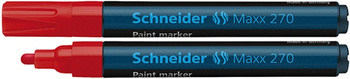 Marker olejowy Schneider Maxx 270 czerwony