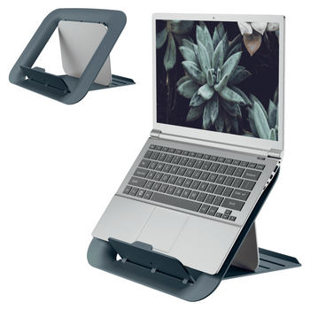 Podstawa pod laptop Leitz Ergo Cosy aksamitny szary