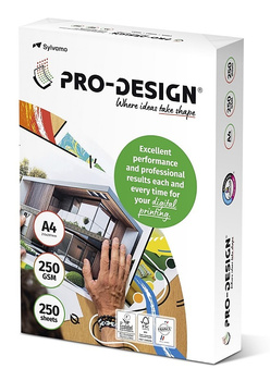 Papier Pro-Design A4/250g satynowany (250)