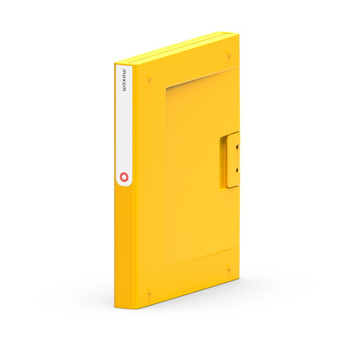 Segregator Moxom NewBinder A4/35mm żółty