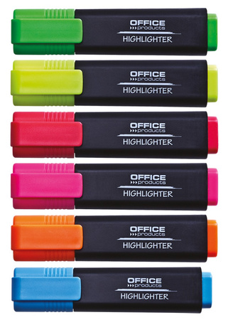 Zakreślacz Office Products zielony