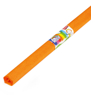 Bibuła marszczona Fiorello 50x200cm jasnopomarańcz