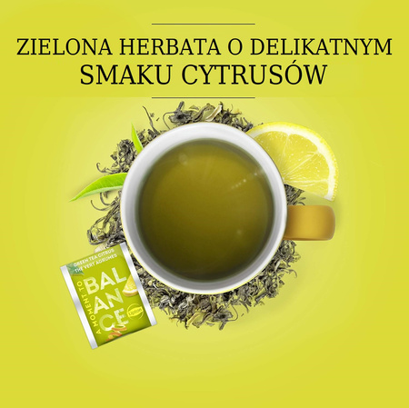 Herbata Lipton Balance Green Tea Citrus (100)
