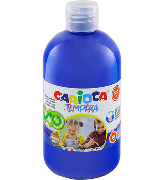 Farba tempera Carioca 500ml granatowa