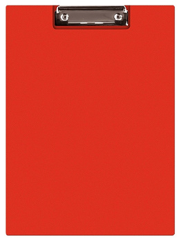 Teczka z klipem Donau A4 czerwona