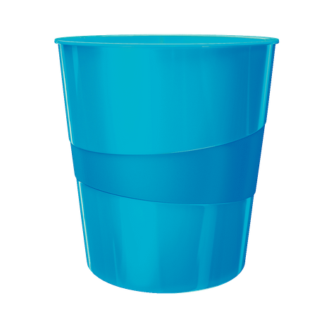 Kosz na śmieci Leitz Wow 15L niebieski