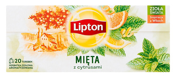 Herbata Lipton Mięta z cytrusami (20)