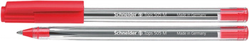 Długopis Schneider Slider Tops 505 M czerwony