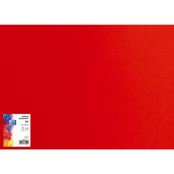 Karton Oxford A2 160g ciemnoczerwony
