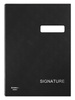 Teczka do podpisu DONAU, karton/PP, A4, 450gsm, 20-przegr., zielona