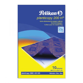 KALKA PELIKAN A4 OŁÓWKOWA NIEBIESKA (10)