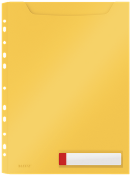 Koszulki PP Leitz Cosy A4/200µm 150k żółte (3)