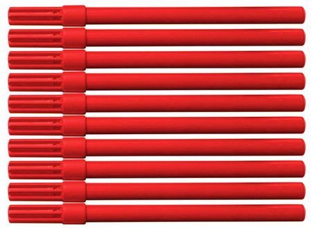 Flamastry Office Products 1.0mm czerwone (10)