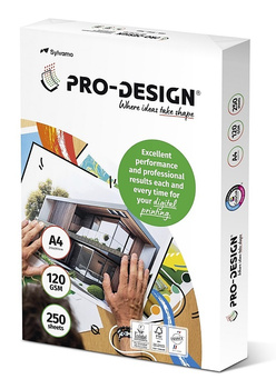 Papier Pro-Design A4/120g satynowany (250)