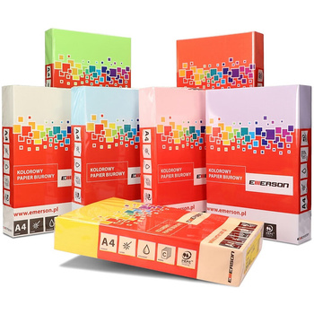 Papier Emerson A4/80g kanarkowy (500)
