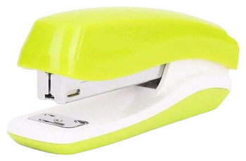 Zszywacz Deli Rio biało-zielony