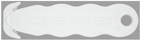 Nóż bezpieczny Klever Kutter KCJ niebieski