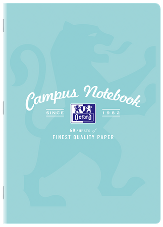 Zeszyt Oxford Campus Pastel A4/60k kratka mix kolorów