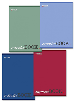 Zeszyt Office Products A5/80k kratka mix kolorów