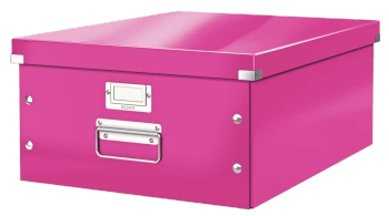 PUDŁO LEITZ CLICK&STORE 369*200*482mm RÓŻOWE