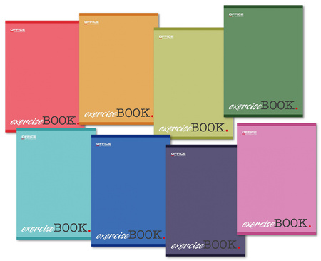 Zeszyt Office Products A5/60k linia mix kolorów