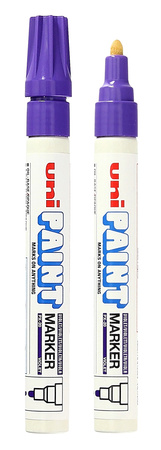 Marker olejowy Uni Paint PX-20 błyszczący srebrny