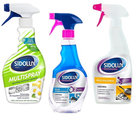 Spray Sidolux Professional 500ml Silne zabrudzenia