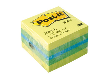 Karteczki Post-it 51x51mm (2051L) cytrynowe (400)